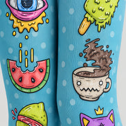 Cute Cartoon Graphic Tights Hosiery Pantyhose L69-25