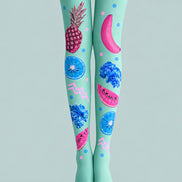 Cute Fruit Graphic Tights Hosiery Pantyhose L69-26