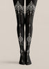Elegant Gothic Crystal Chain Tights L69-30