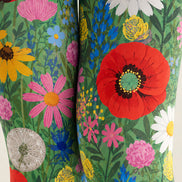 Romantic Floral Garden Print Tights Hosiery Pantyhose L69-37