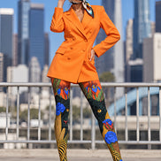 Black Panther Floral Graphic Tights Hosiery Pantyhose L69-52