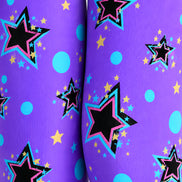 Rave Festival Neon Star Tights Hosiery Pantyhose L69-57