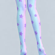 Dreamy Star Y2K Tights Hosiery Pantyhose L69-58