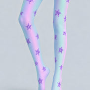 Dreamy Star Y2K Tights Hosiery Pantyhose L69-58