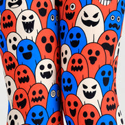 Fun Ghost Pattern Halloween Tights Pantyhose L69-60