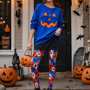 Fun Ghost Pattern Halloween Tights Pantyhose L69-60