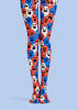 Fun Ghost Pattern Halloween Tights Pantyhose L69-60