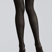 Black Y2K Sticker Print Tights Hosiery Pantyhose L69-65