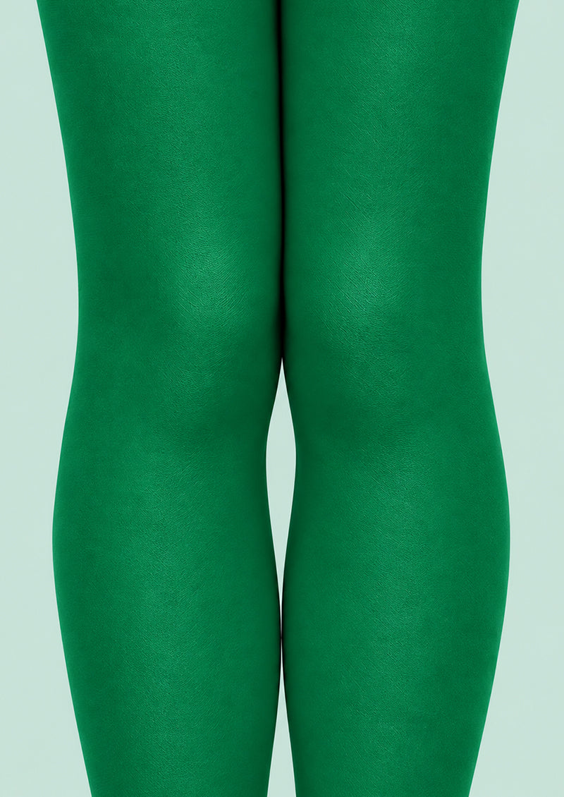 Emerald Green Party Tights Solid Color Pantyhose L69-67