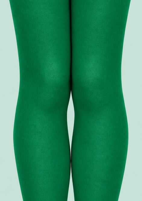 Emerald Green Party Tights Solid Color Pantyhose L69-67