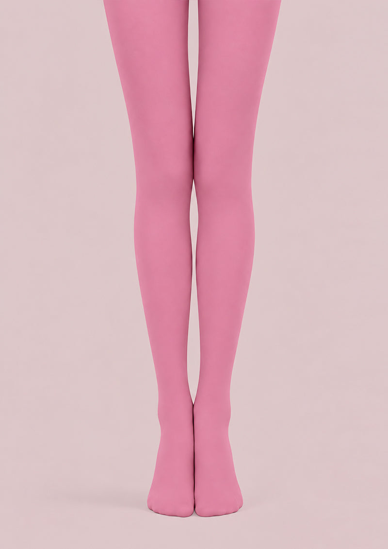 Pink Solid Color Party Tights Hosiery Pantyhose L69-68