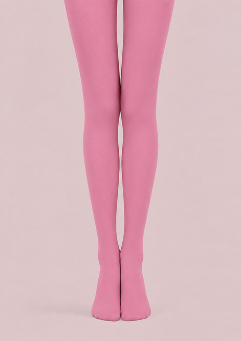 Pink Solid Color Party Tights Hosiery Pantyhose L69-68