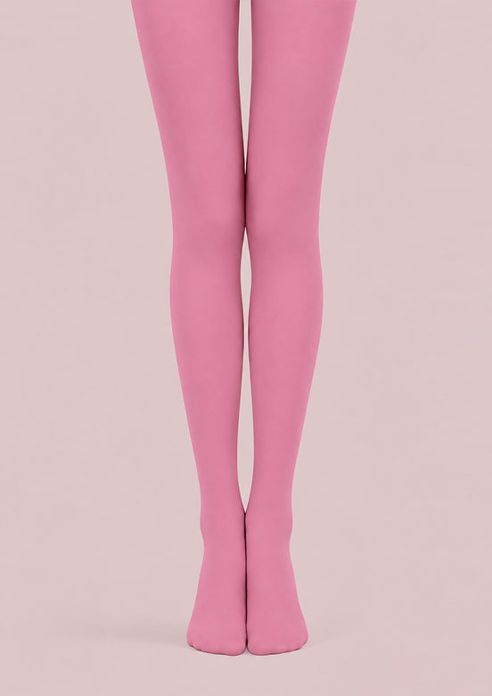 Pink Solid Color Party Tights Hosiery Pantyhose L69-68