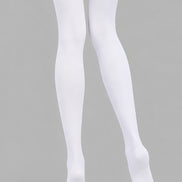 White Solid Color Tights Hosiery Pantyhose L69-69