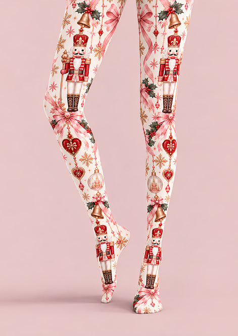 Nutcracker Christmas Print Tights Hosiery Pantyhose Z610-25