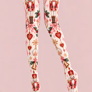 Nutcracker Christmas Print Tights Hosiery Pantyhose Z610-25