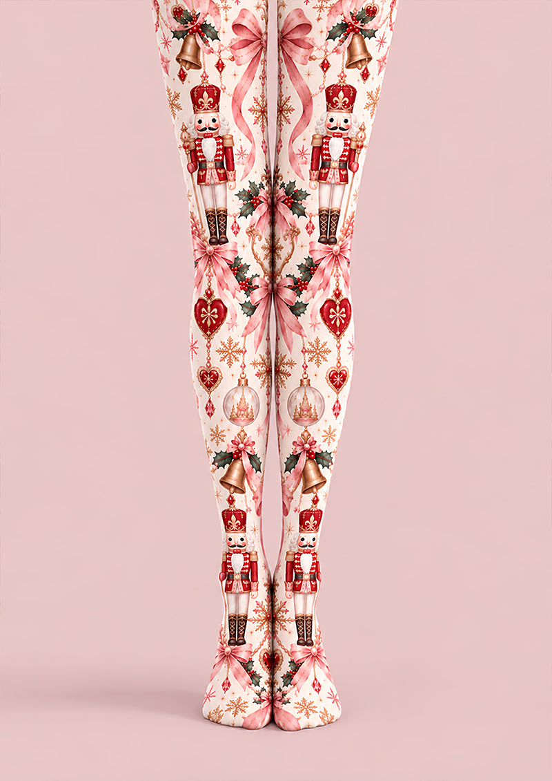Nutcracker Christmas Print Tights Hosiery Pantyhose Z610-25