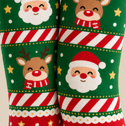 Merry Christmas Santa Pattern Tights Pantyhose Z610-43