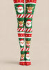 Merry Christmas Santa Pattern Tights Pantyhose Z610-43