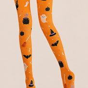 Cute Halloween Icon Printed Tights Hosiery Pantyhose Z68-1