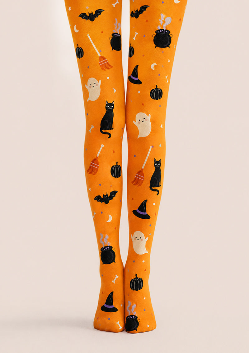 Cute Halloween Icon Printed Tights Hosiery Pantyhose Z68-1