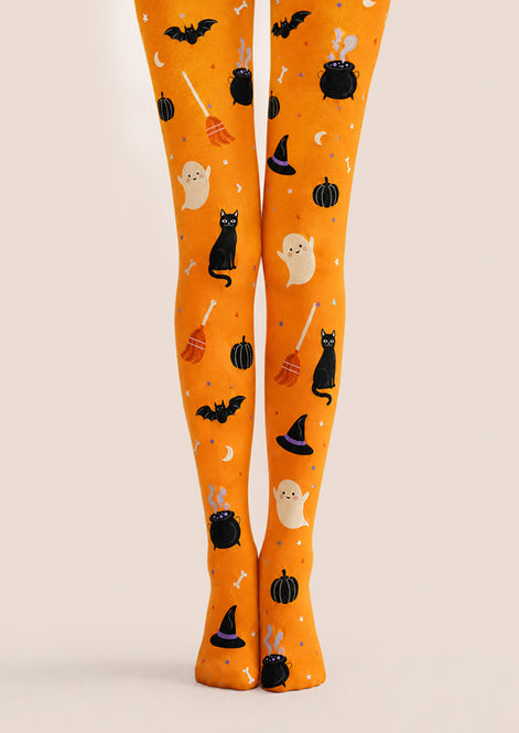 Cute Halloween Icon Printed Tights Hosiery Pantyhose Z68-1