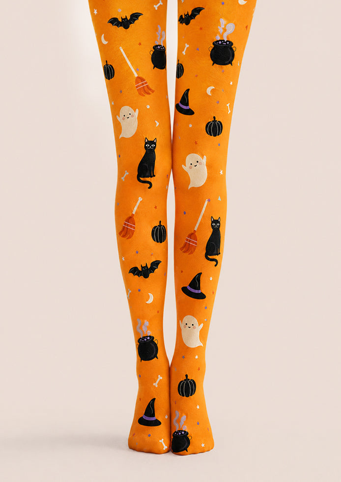 Cute Halloween Icon Printed Tights Hosiery Pantyhose Z68-1