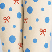Ribbon Polka Dot Tights Hosiery Pantyhose Z69-10