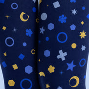 Celestial Moon Star Tights Hosiery Pantyhose Z69-18