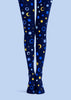 Celestial Moon Star Tights Hosiery Pantyhose Z69-18