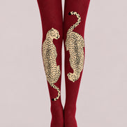 Wild Leopard Print Tights Hosiery Pantyhose Z69-22