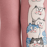 Kawaii Cat Print Tights Hosiery Pantyhose Z69-24