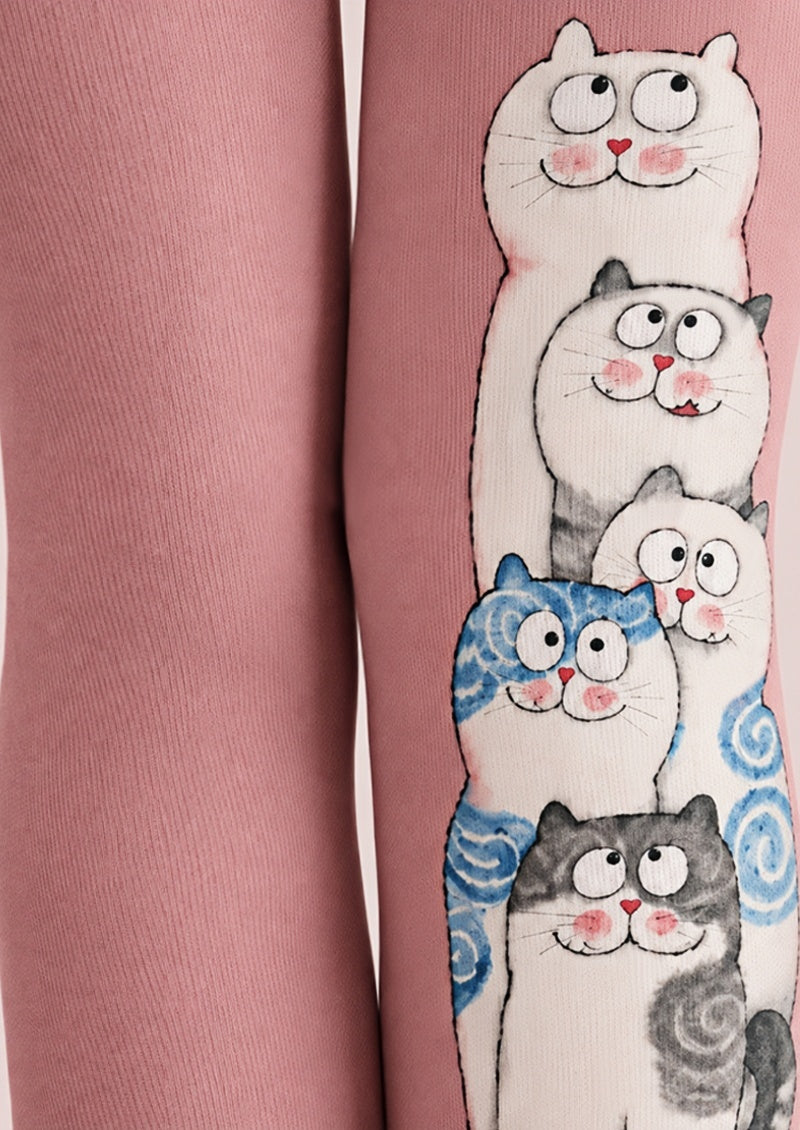 Kawaii Cat Print Tights Hosiery Pantyhose Z69-24
