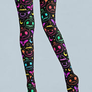 Colorful Pumpkin Halloween Party Tights Pantyhose Z69-29