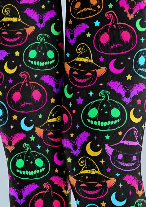 Colorful Pumpkin Halloween Party Tights Pantyhose Z69-29