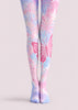 Pastel Fantasy Butterfly Print Pantyhose Z69-31