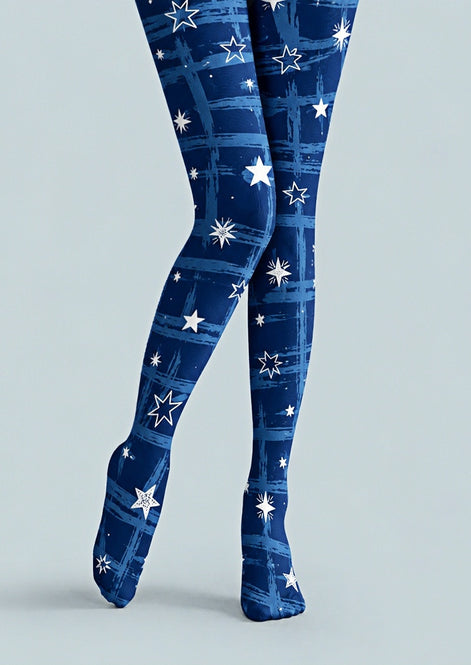 Starry Night Graphic Tights Hosiery Pantyhose Z69-33