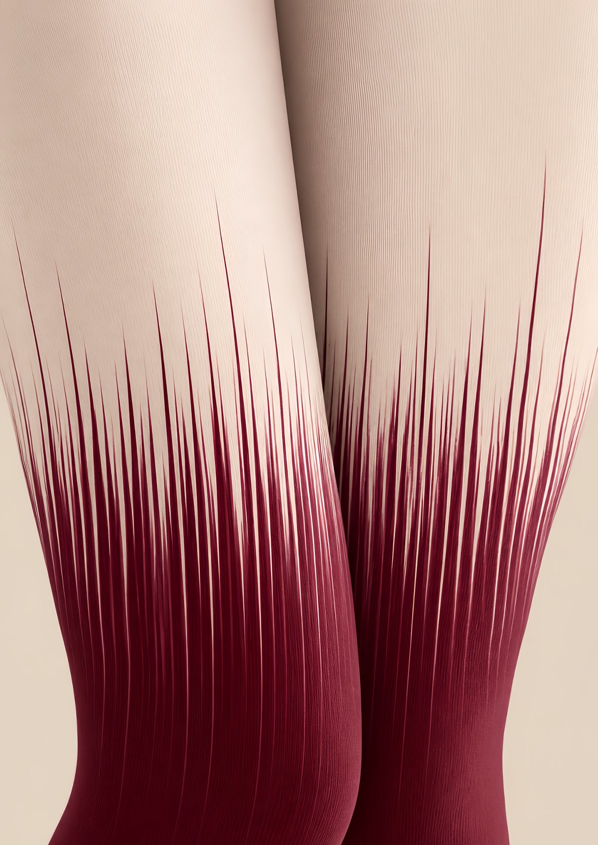 Wine Red Gradient Tights Hosiery Pantyhose Z69-35