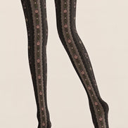 Gothic Lace Floral Tights Hosiery Pantyhose Z69-48