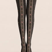 Gothic Lace Floral Tights Hosiery Pantyhose Z69-48
