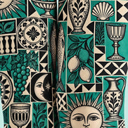 Retro Illustration Pattern Tights Hosiery Pantyhose Z69-51