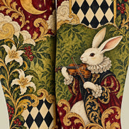 Baroque Rabbit Graphic Tights Hosiery Pantyhose Z69-54