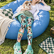Mint Puppy Portrait Tights Hosiery Pantyhose Z69-55