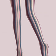 Classic Retro Stripe Tights Hosiery Pantyhose Z69-56