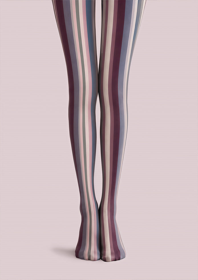 Classic Retro Stripe Tights Hosiery Pantyhose Z69-56