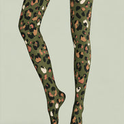 Camo Leopard Pattern Tights Hosiery Pantyhose Z69-57