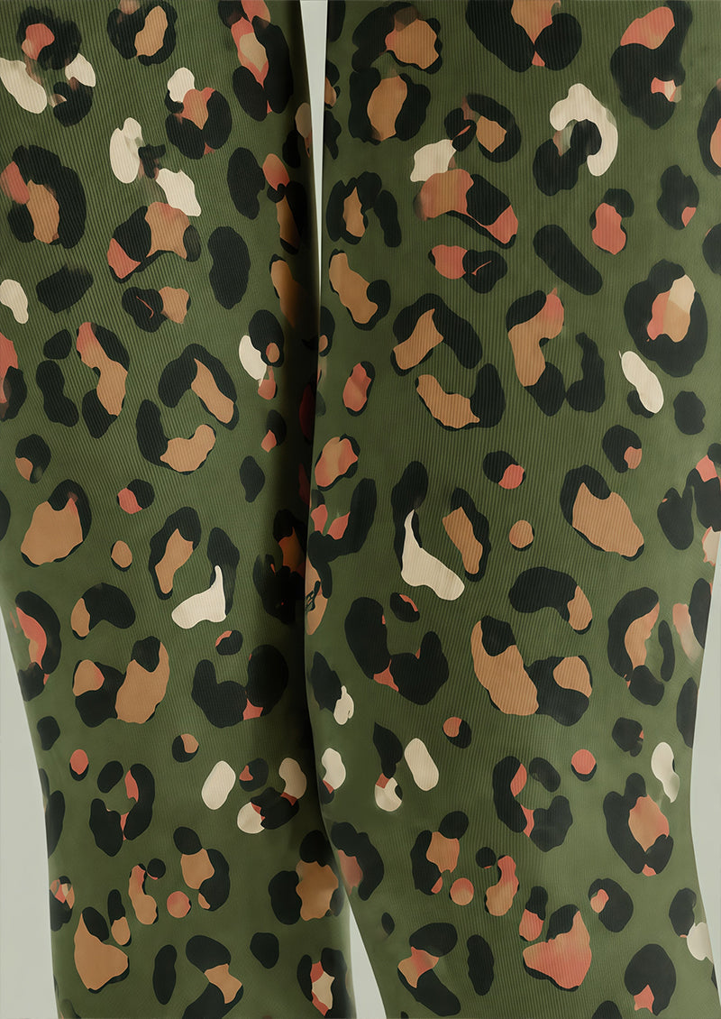 Camo Leopard Pattern Tights Hosiery Pantyhose Z69-57