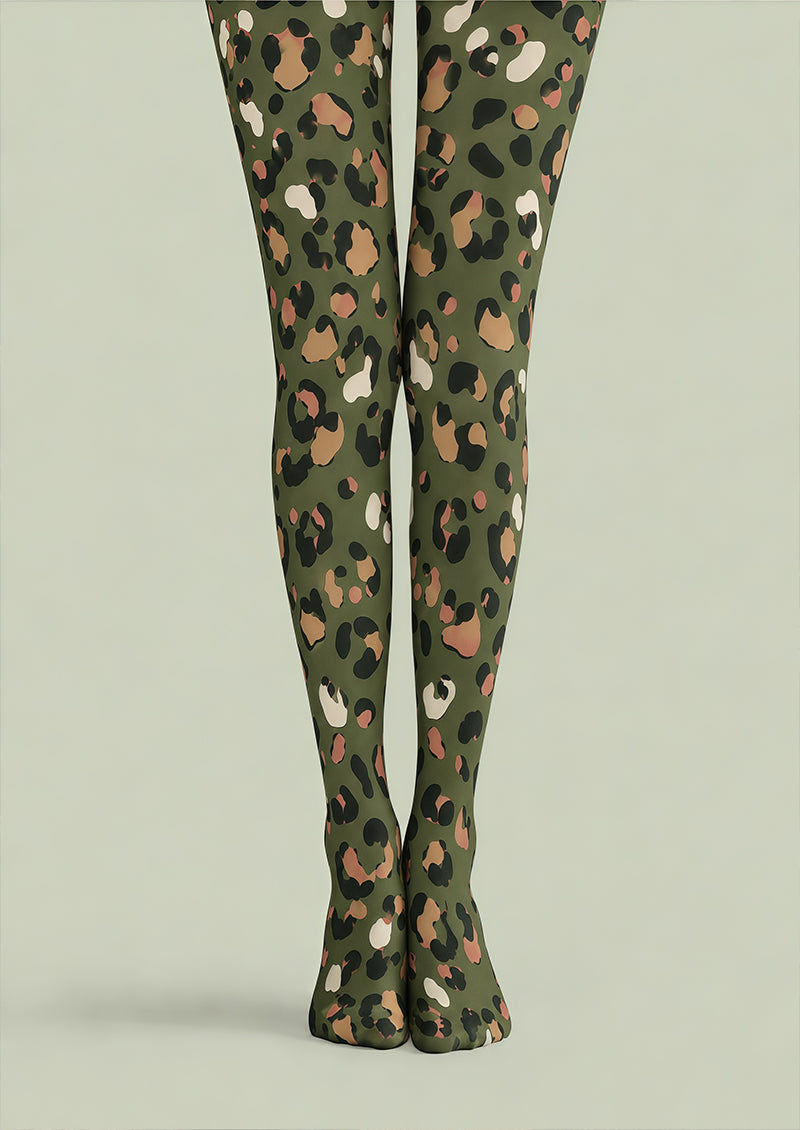 Camo Leopard Pattern Tights Hosiery Pantyhose Z69-57