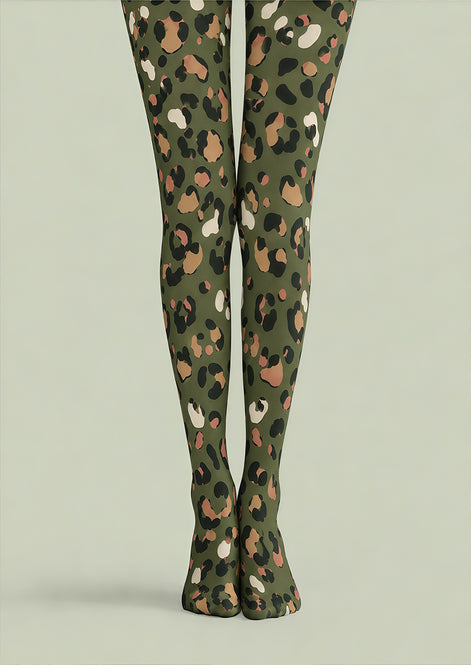 Camo Leopard Pattern Tights Hosiery Pantyhose Z69-57