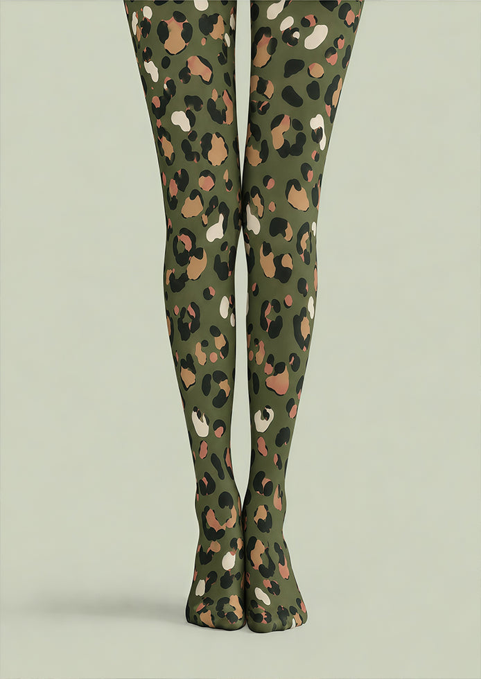 Camo Leopard Pattern Tights Hosiery Pantyhose Z69-57